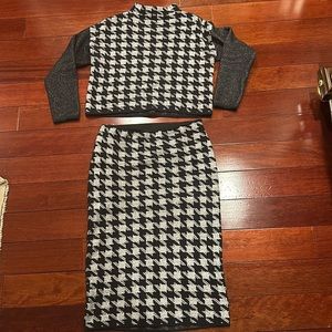 Ann Taylor Skirt/Sweater Set